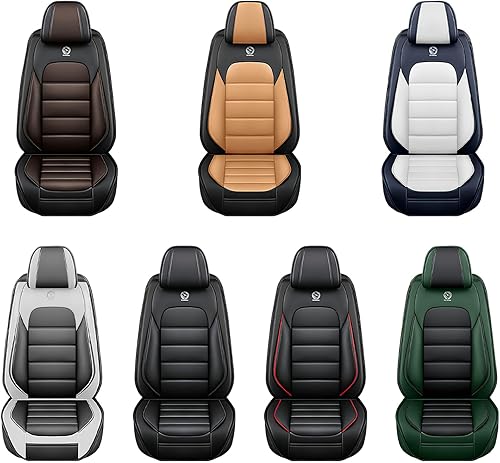 Miniatura 6 de Fundas de asiento para Chevrolet Silverado 1500 2007-2024, protectores de asiento impermeables de piel de napa con tacto suave, fundas interiores