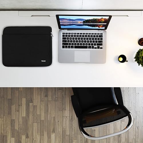 Vista 89 de Funda protectora para portátil de 14 pulgadas, a prueba de golpes, con bolsillo para accesorios, funda duradera para laptop compatible con MacBook