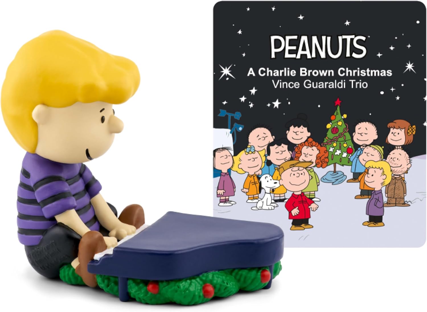 Tonies Peanuts: A Charlie Brown Christmas (Vince Guaraldi Trio) Audio Toy Figurine