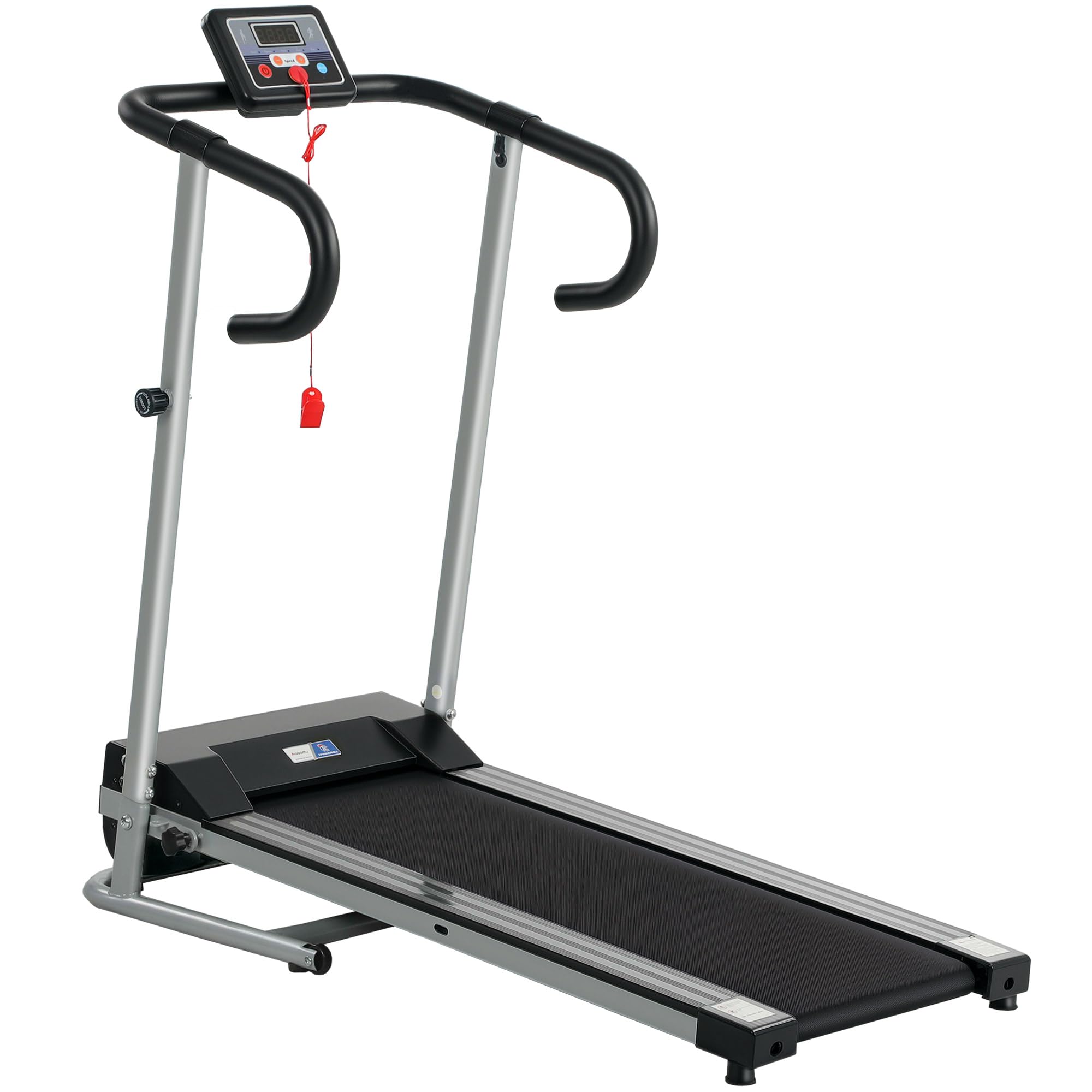 HOMCOM Tapis de Course Électrique Pliable 1 à 10 Km/h