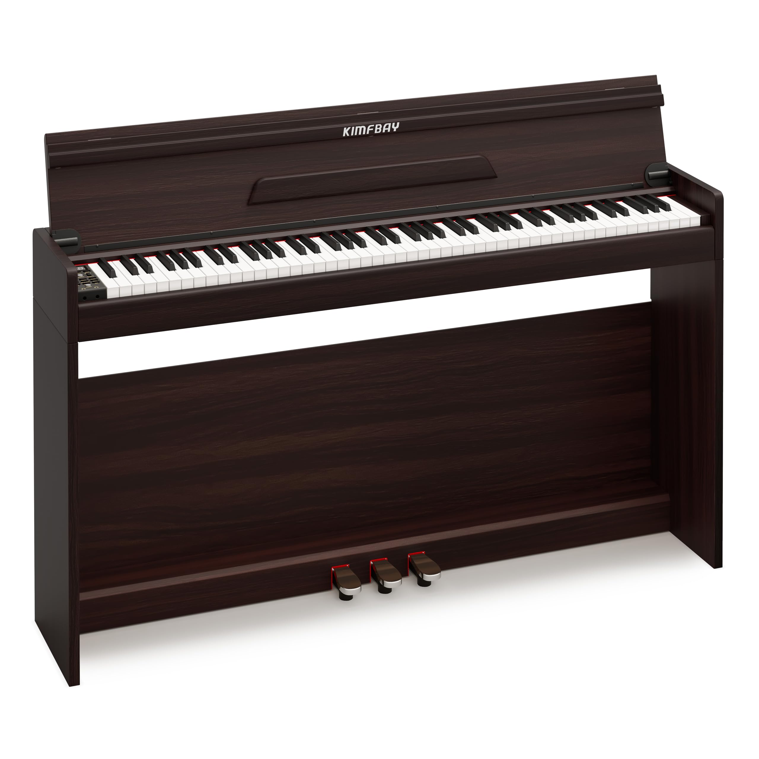 電子ピアノ ハンマーアクション 88鍵盤 木製 電子ピアノ 自動で蓋が閉まる Amazon | KIMFBAY 電子ピアノ ハンマーアクション 88鍵盤 木製 電子