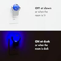 Vista 3 de Projectables Solar System LED Night Light, Plug-In, Dusk-to-Dawn Sensor, Auto On/Off, Galaxy Projector, Planets, Ideal for Children's Bedroom