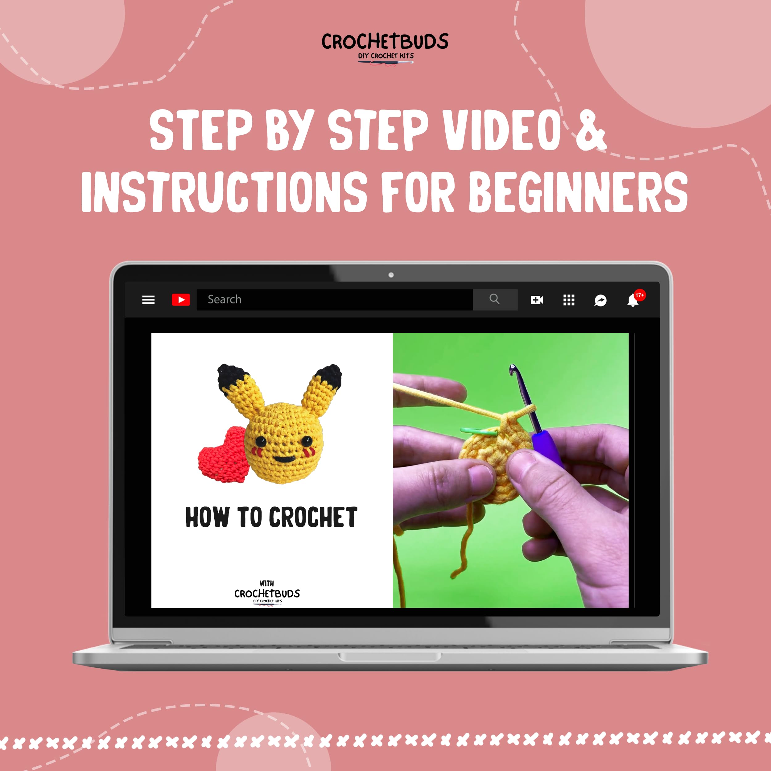 DIY Pika-Doo Crochet Kit - Beginner Amigurumi -4