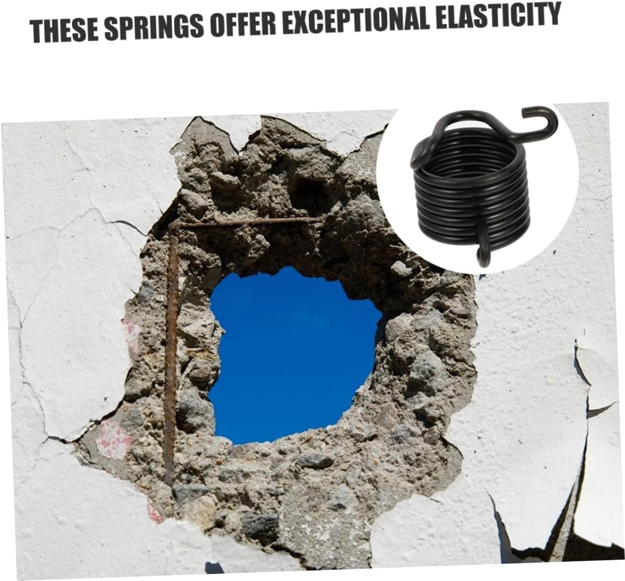Alipis 4pcs Replacement Springs Elasticity for Consistent Performance Automotive Repair and Smoothing Applications