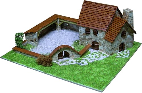 Aedes 1414 Farm Model Kit, 12.2 x 10.2 x 2.0 in, multicolor