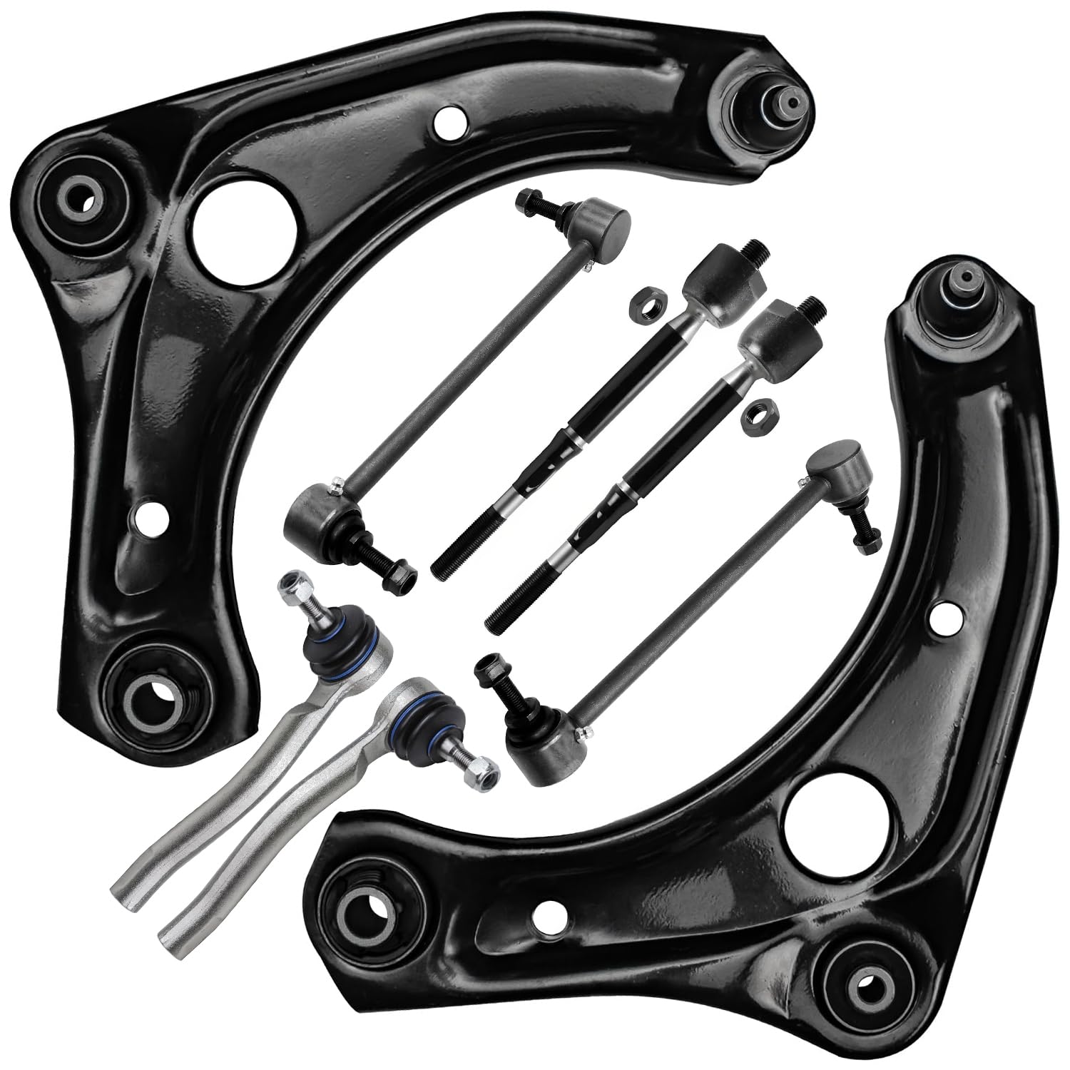 Detroit Axle - Front Lower Control Arms Kit for 12-19 Nissan Versa Micra