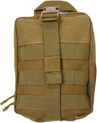 Molle Tactical Rip Away IFAK bolsa de estilo militar, equipo médico de primeros auxilios, resistente al agua