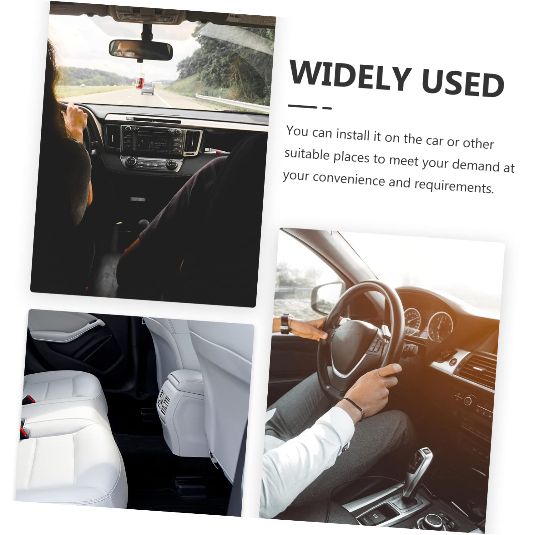 Gatuida 3pezzi Supporto Magnetico Per Smartphone Da Auto Porta Telefono Auto e Rotante Design Elegante Per Navigazione e Chiamate Sicurezza
