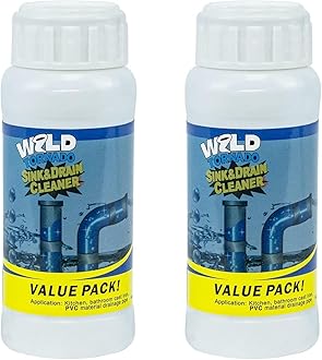 Newvent® Tornado Sink & Drain Cleaner Powder | Automatic Toilet Blockage Cleaner Powder | Powerful & Clog Remover Sink Cleaning Powder,Washbasin,Pipes (2PcsX 100Gms)