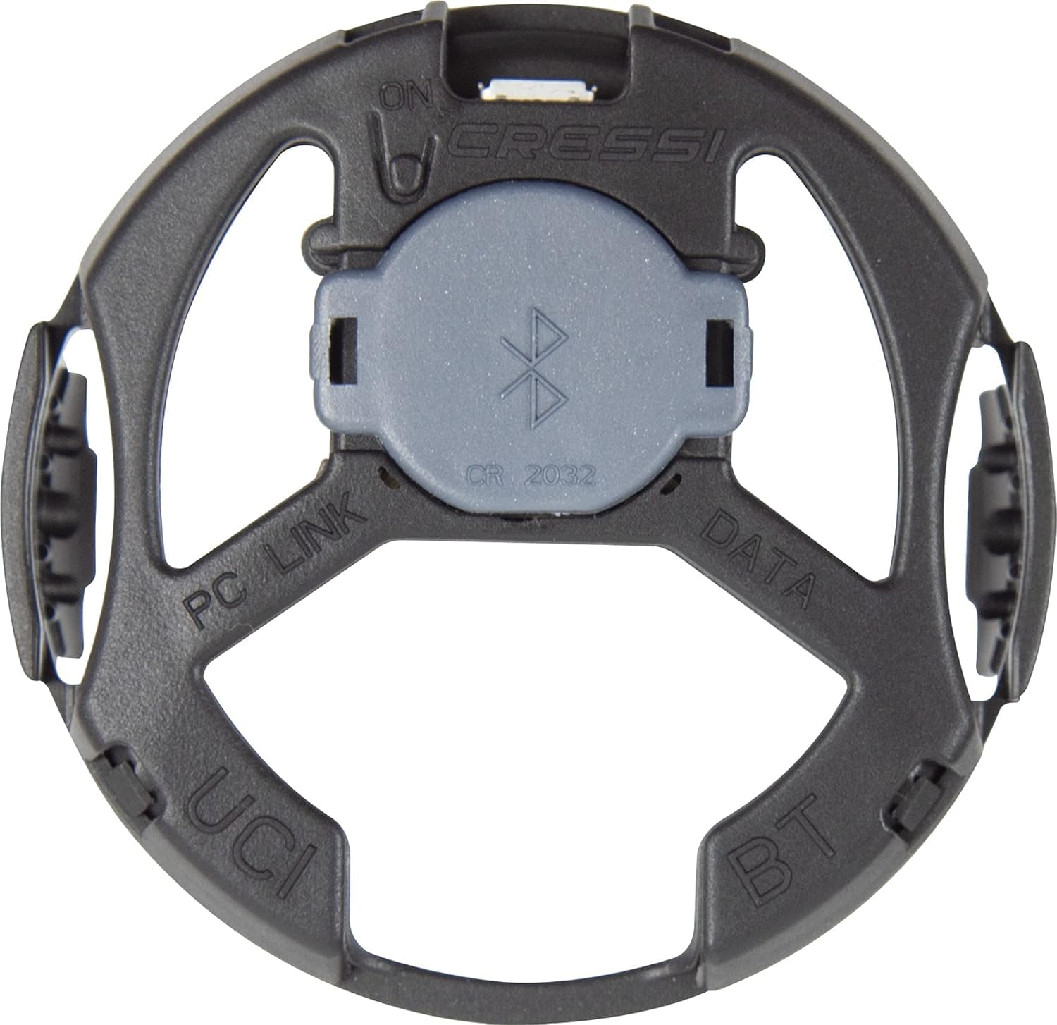 Cressi Unisex's BT Blutooth/USB Interface Computers/Watches, Grey/Black, One Size