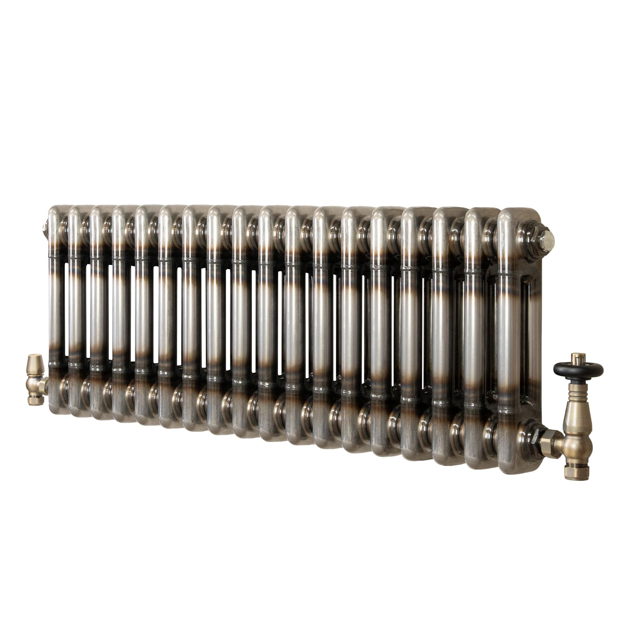 Monstershop - 2 Column Radiator - 600 x 830mm - Silver