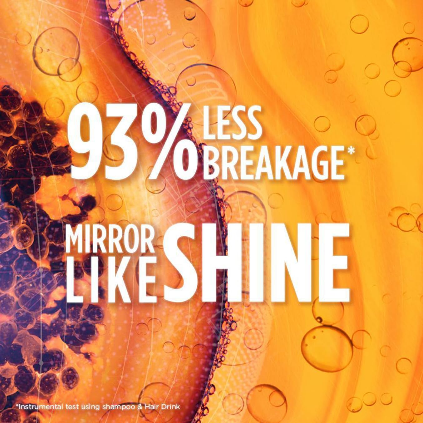 Garnier Liquid Conditioner for Damaged Hair Ultimate Blends Papaya Hair Drink Instant Lamellar Water Treatment For 93% Less Breakage And Mirror-Like Shine - Image 2