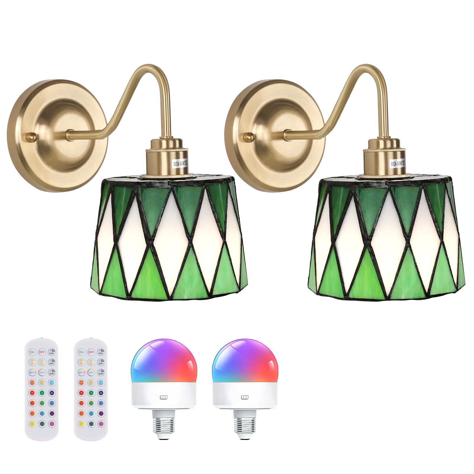 Photo 1 of Shenmoyl Battery Operated Wall Sconce (Set of 2)
