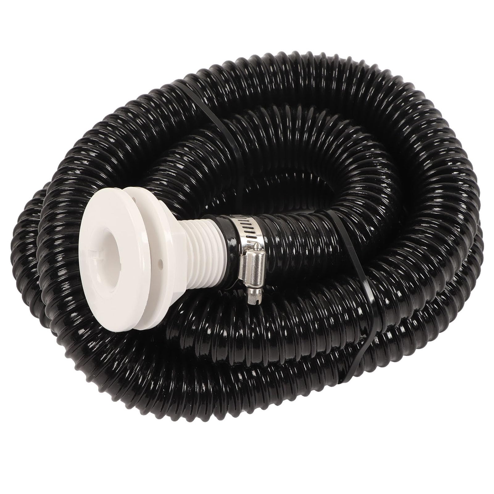 6.6ft Long Seafaring Bilge Pump Hose 1-1/8in OD Pump Outlets Yacht Bilge Pump Plumbing Bundle Vessel Pump Hose Assembly for Efficient Water Evacuation