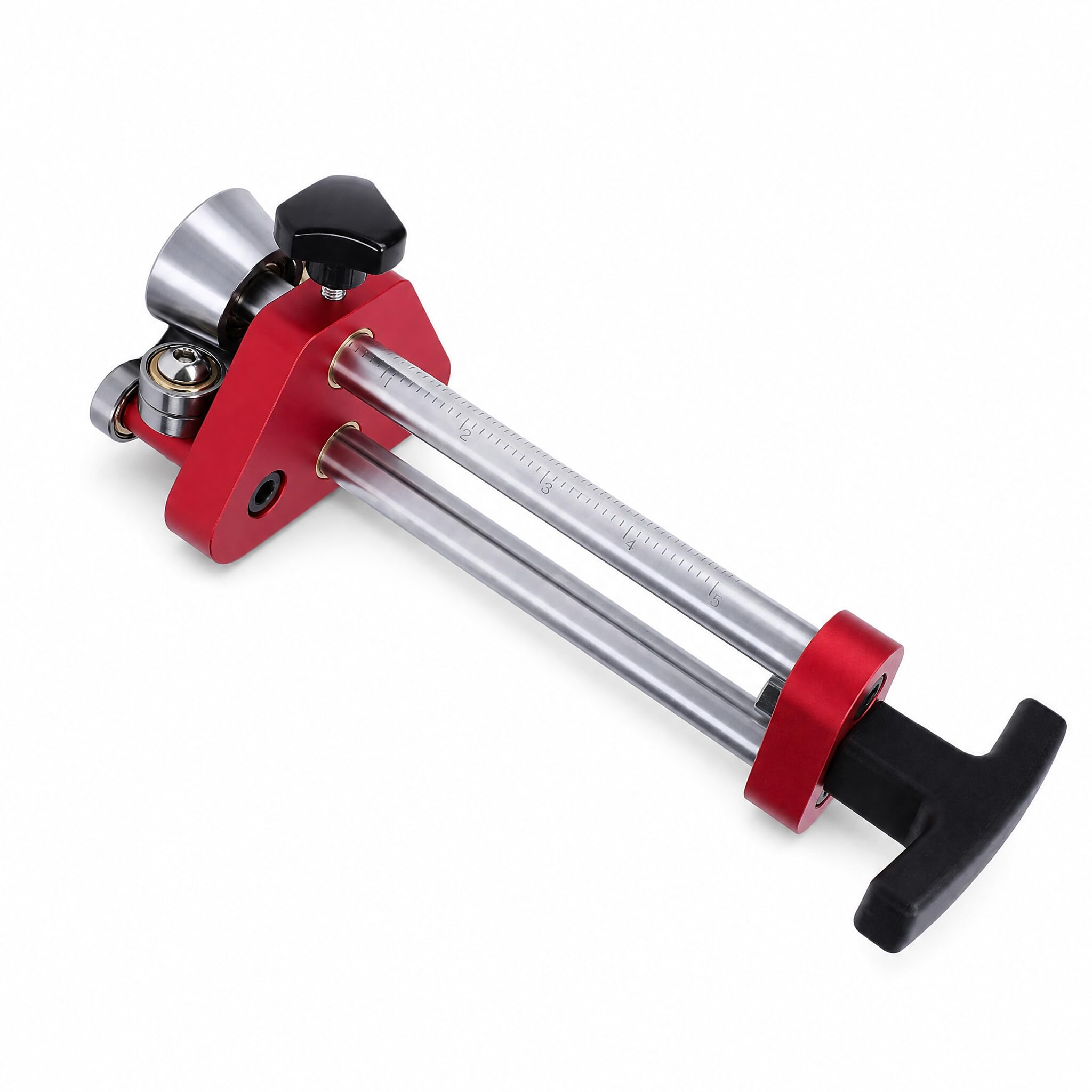 Wałek do Blachy, 7-130 Mm, Narzędzie do Gięcia z możliwością Regulacji w Zakresie 0-100 Stopni, z ukośną konstrukcją łożyska, do Płyt żelaznych o Grubości 0,2 Mm - 1,0