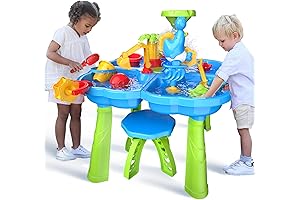 Sand Water Table: Ultimate 4-in-1 Sensory Playground for Toddlers