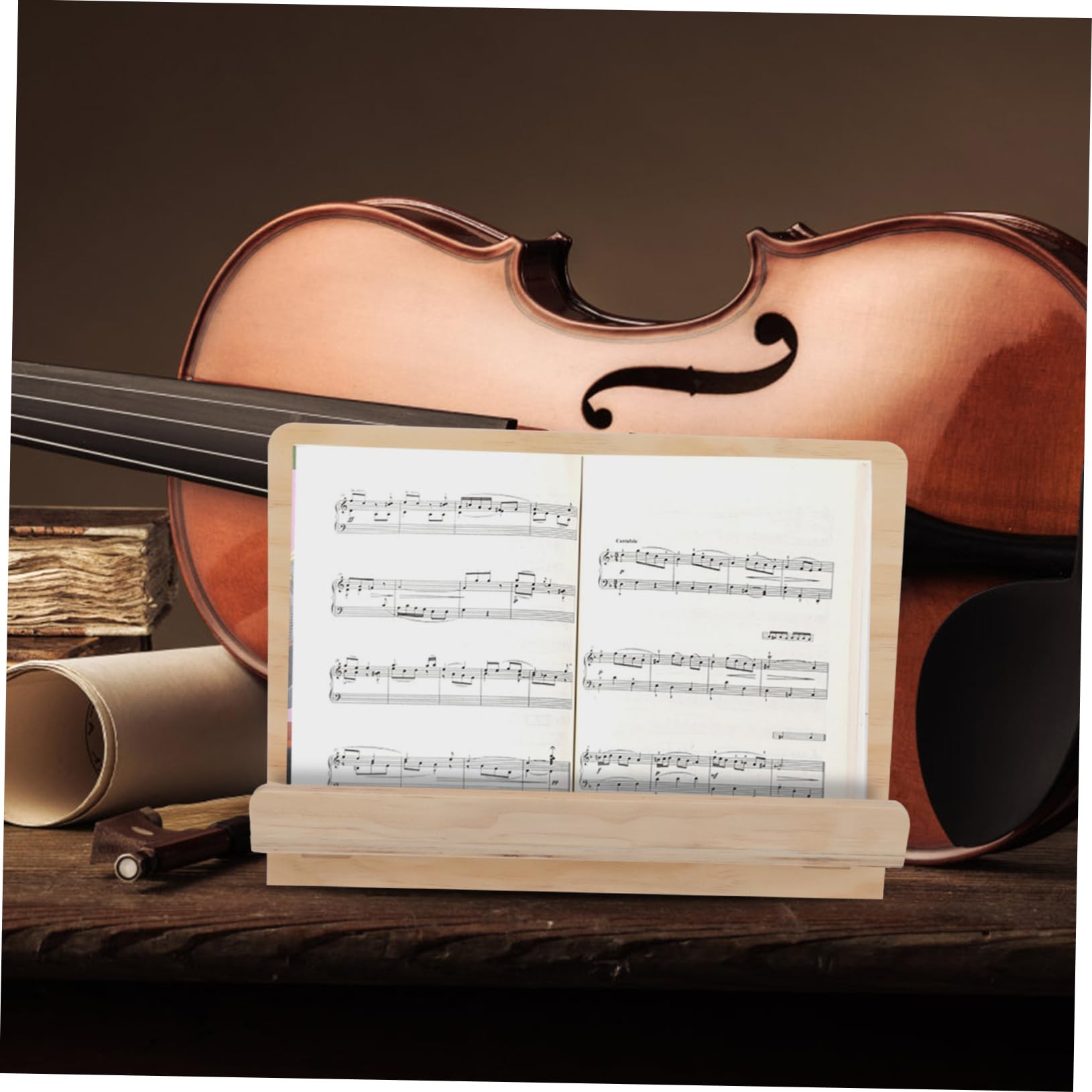 Toddmomy Portable Detachable Music Stand for Students Height Music Score Holder with Durable Finish for Home School and Practice Sessions
