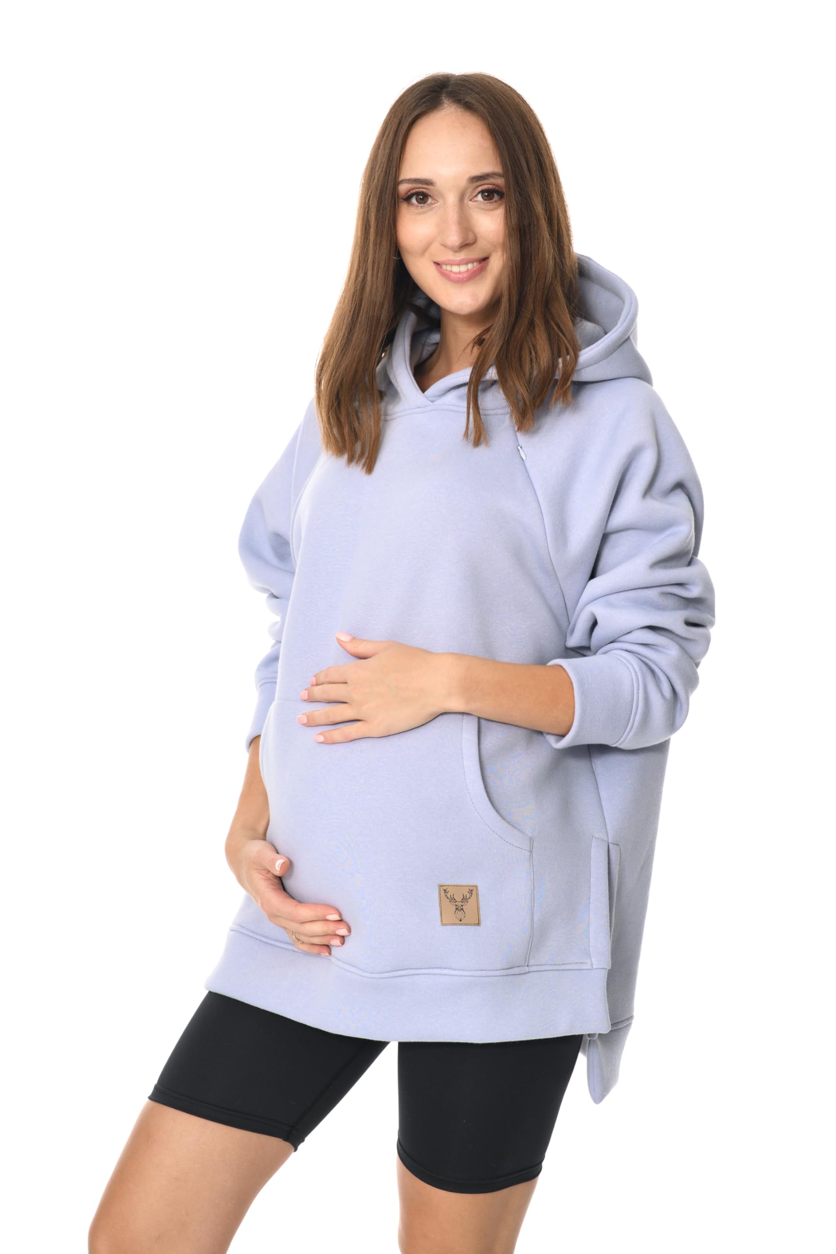 MijaCulture Stella M014 - Jersey de lactancia y maternidad 2 en 1