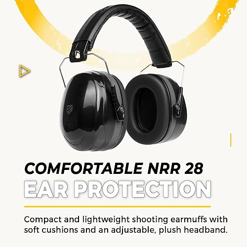 Miniatura 22 de TradeSmart High-Performance Earmuffs for Shooting Range & Shooting Eye Protection Glasses + Firearm Confidence Course Rosado