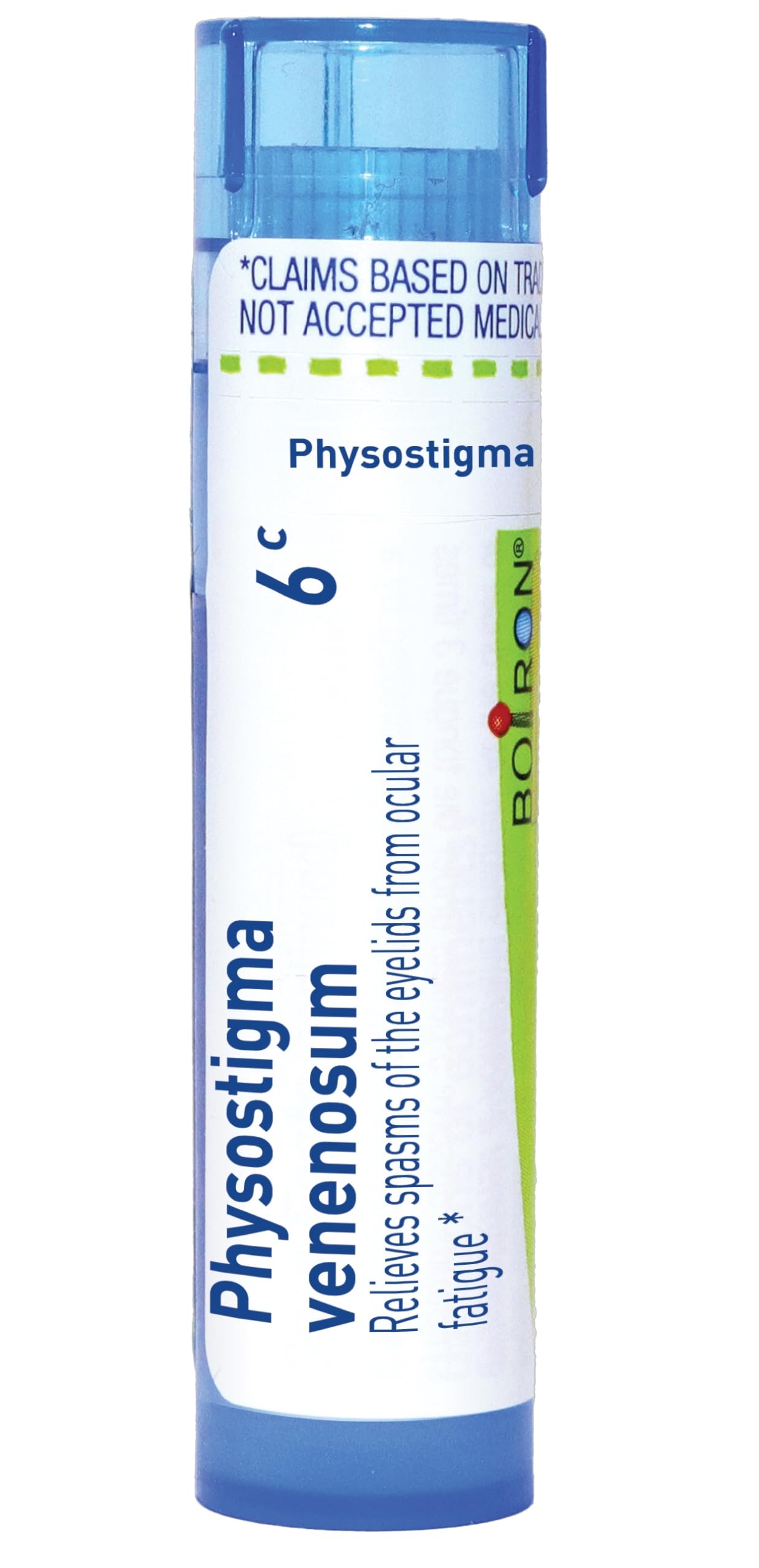 Boiron Physostigma Venenosum 6C for Eye Spasms from Ocular Fatigue - 80 Pellets