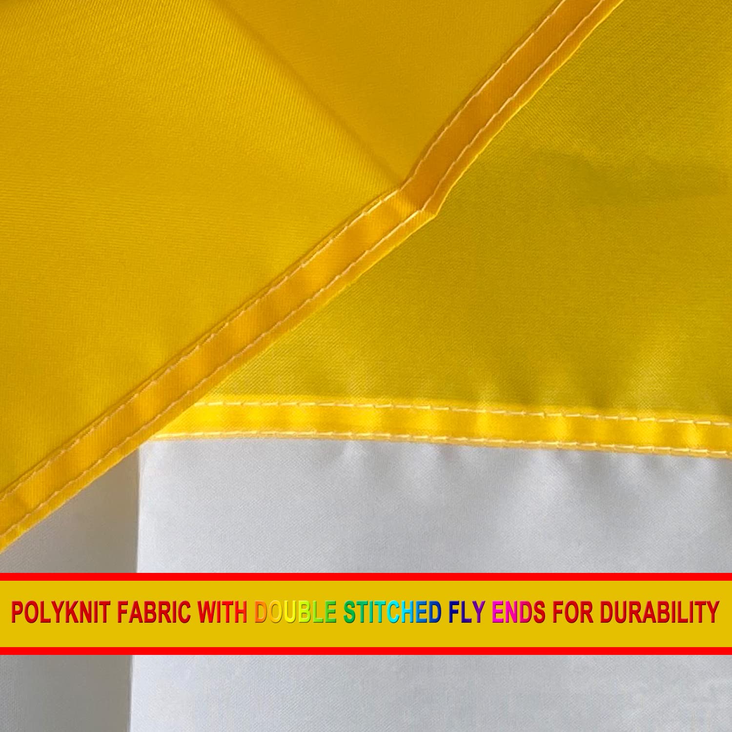 Omnisexual Premium Heavy Duty Ireland Flag 5ft x 3ft, Longest Lasting Oxford Nylon 210D Saint Patrick's Day Clover Flags - Image 3