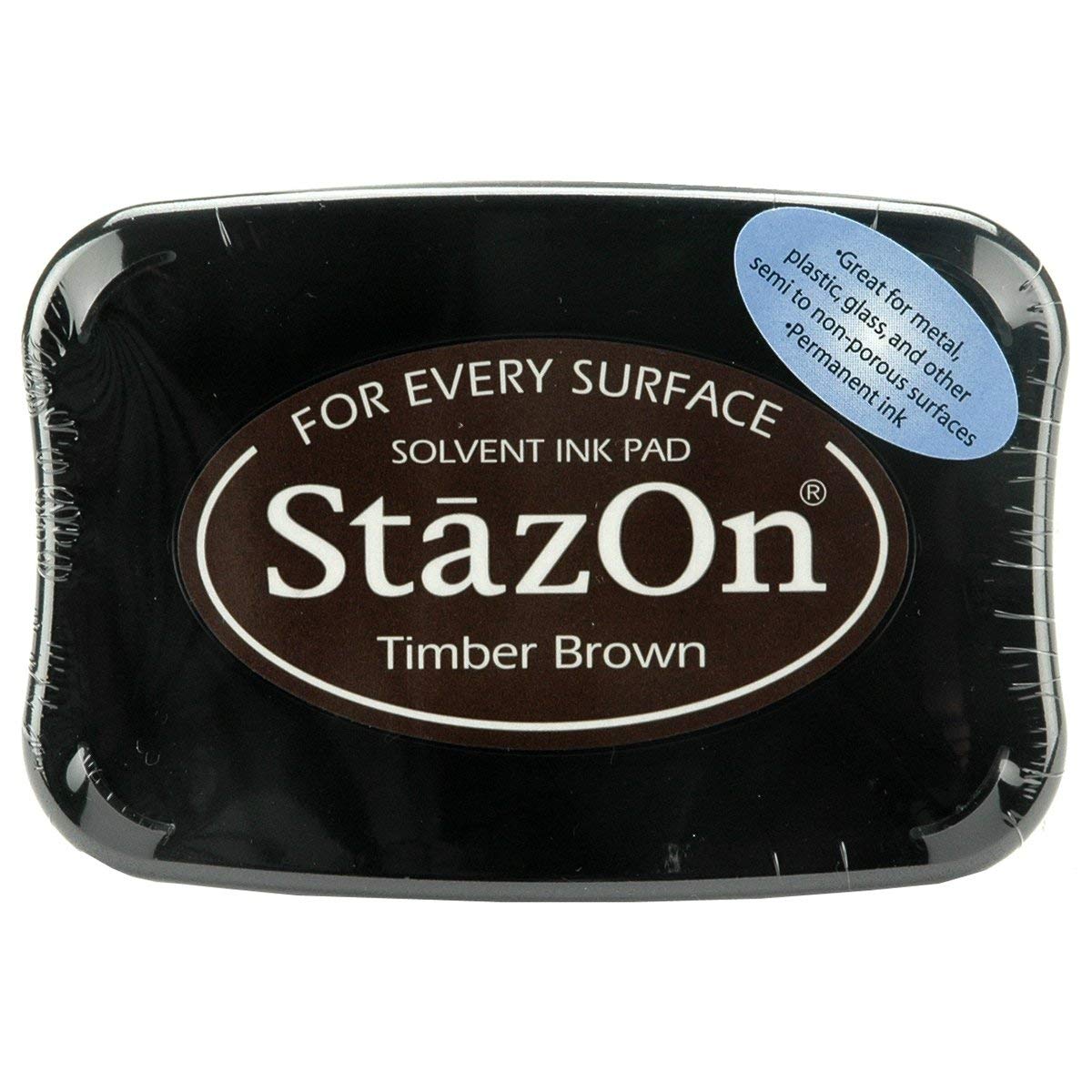 StazOn Color Ink Pad Color: Timber Brown