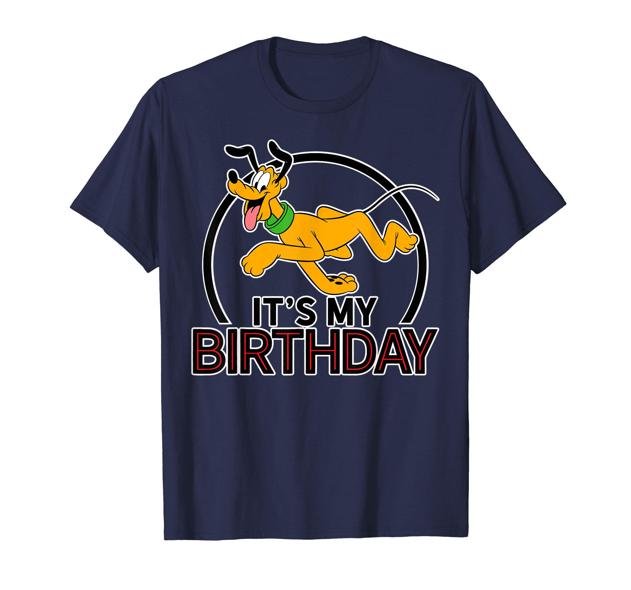 DisneyPluto - Birthday T-ShirtOEKO-TEX STANDARD 100