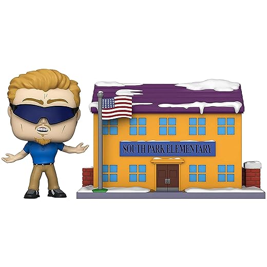 Sale Pop Funko Pop! Town: South Park - South Park Elementary W/ Pc Principal, Multicolor, 51632