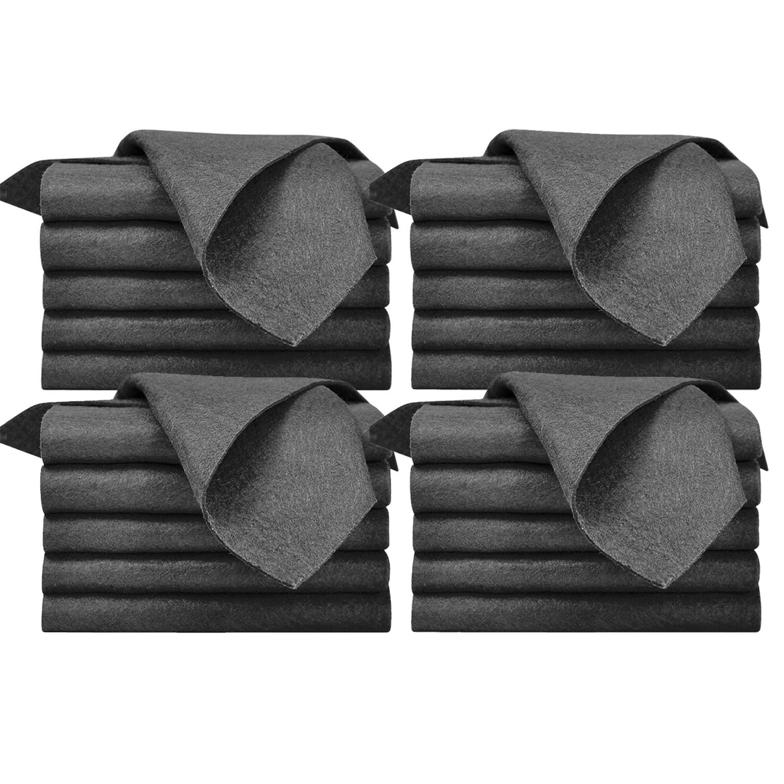 Trapo Magico Para Limpiar Vidrios, Magic Cleaning Cloths, Thickened Magic Cleaning Clothes, Microfiber Streak Free 𝐂leaning Cloth, Reuseable 𝐌agic Rags for 𝐂leaning Glass,Super Absorbent (20pcs)