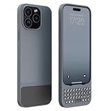 Clicks Keyboard for iPhone 15 Pro – Keyboard Case for Premium Typing Experience – Faster, Accurate Typing, Charge as Normal – London Sky