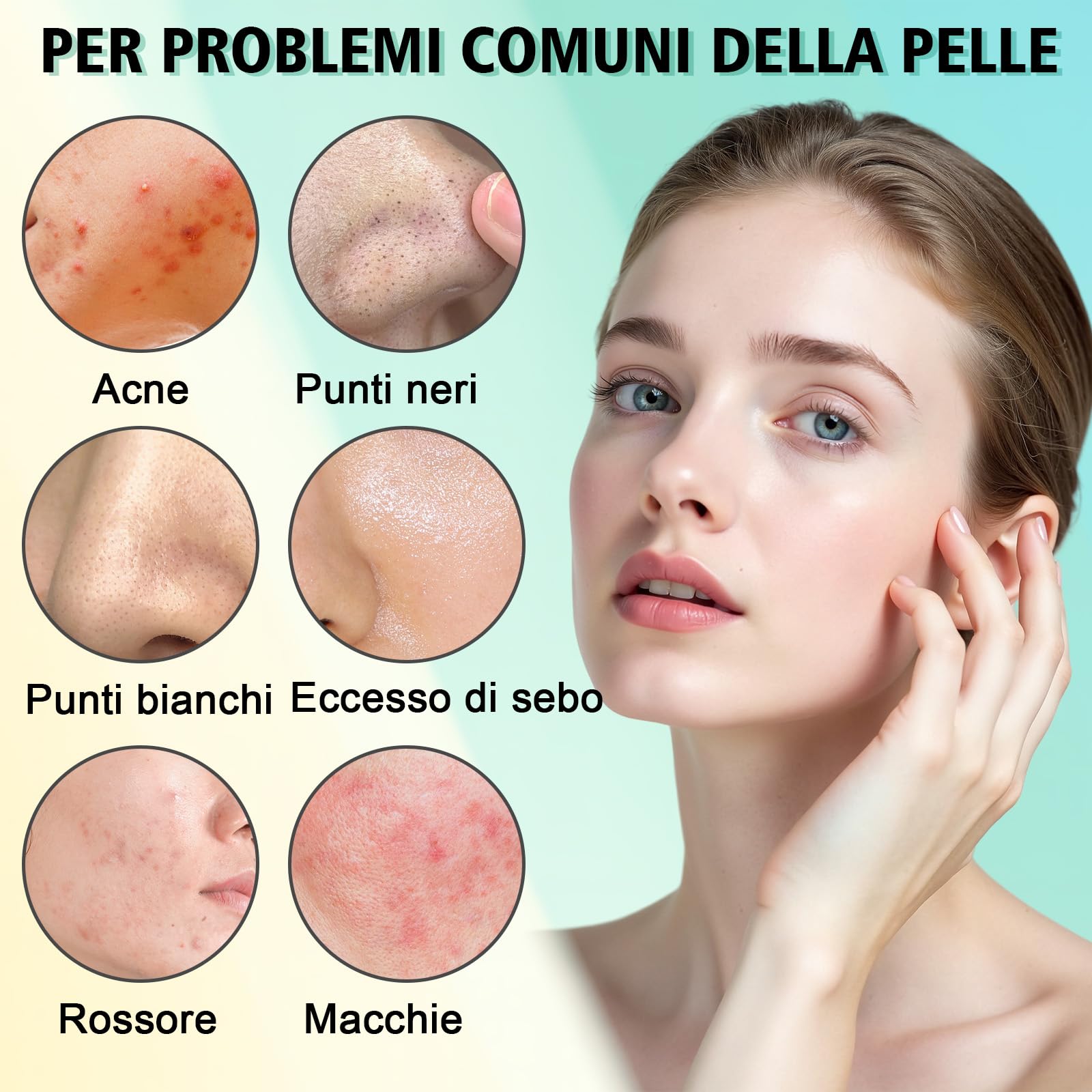Crema Brufoli Viso, Crema Acne Potentissima, Cura per Brufoli e Imperfezioni, Riduce Subito Acne e Brufoli, Punti Neri e Rossori, Adatta a Tutti i Tipi di Pelle e Età,per la Pelle di Viso e Corpo