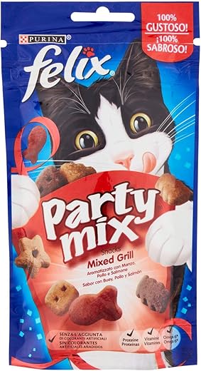 Purina Felix Cibo Gatti Party Mixed Grill, 60g