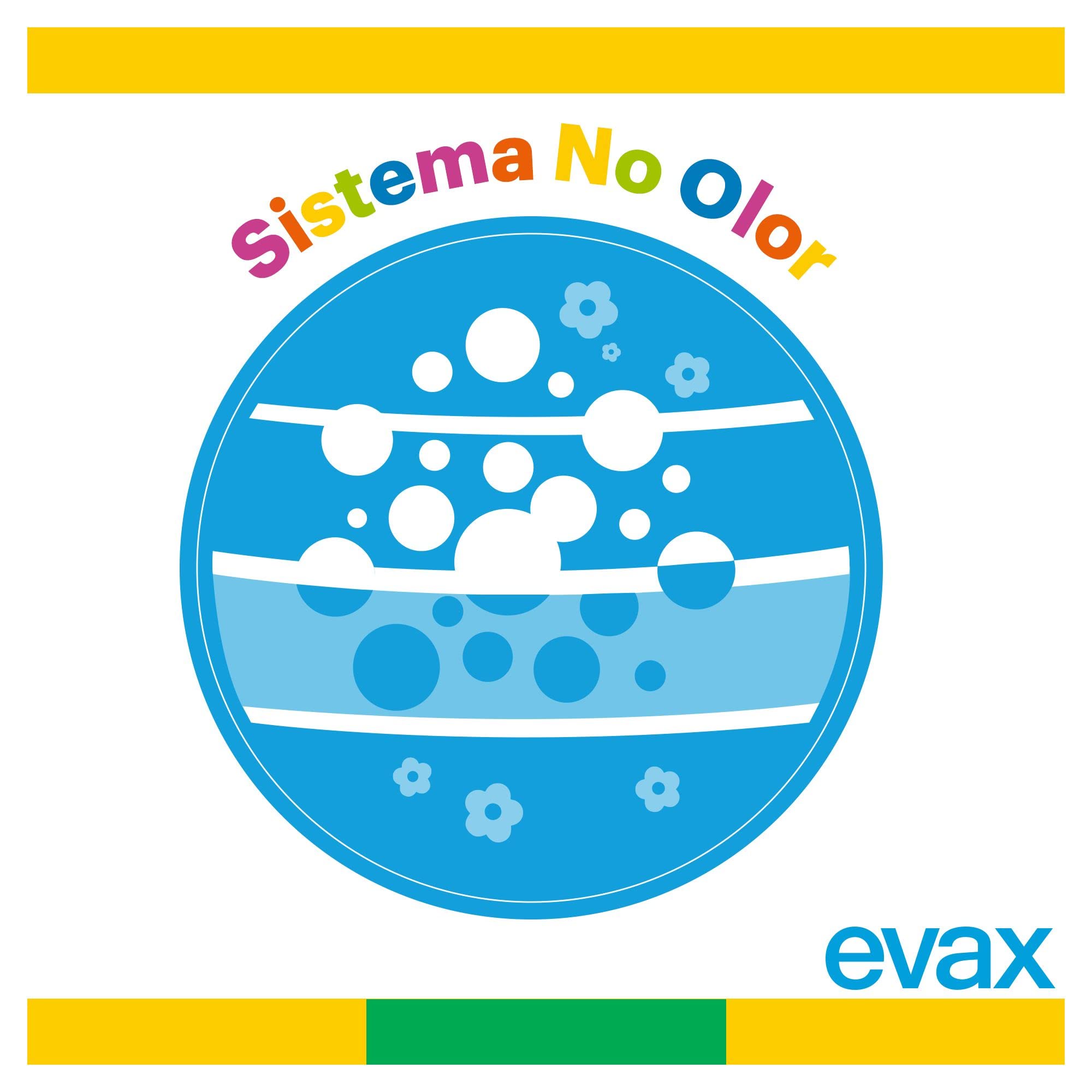 Evax Salvaslip Normal en Bolsitas Con Aroma, 400 unidades, Sistema No Olor, Frescura Y Protección