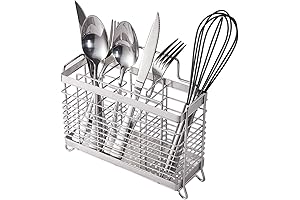 KESOL Silverware Drying Basket: Rust-Proof Storage Solution
