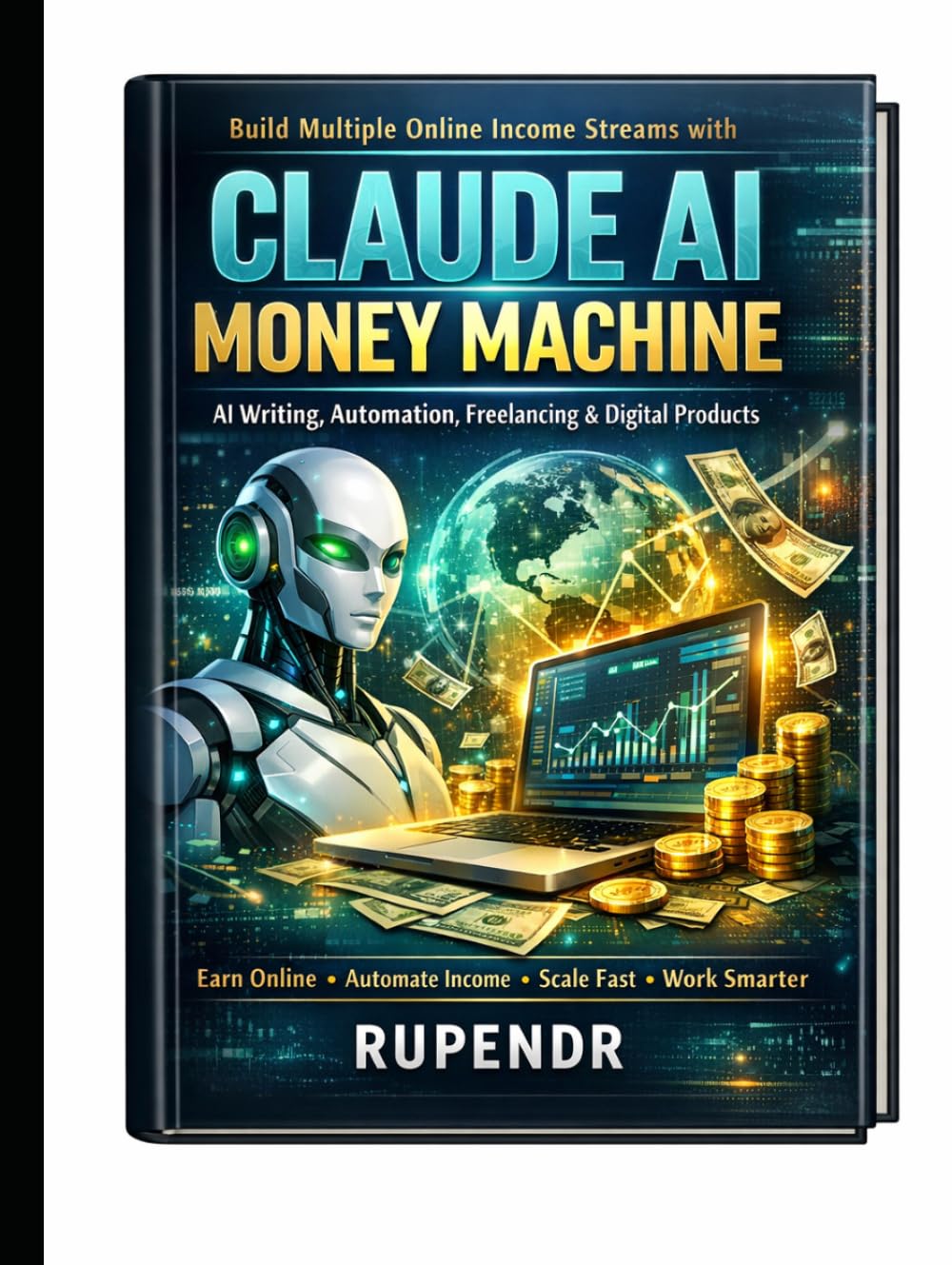 Claude AI Money Machine: Build Multiple Online Income Streams with AI Writing, Automation, Freelancing, and Digital Products