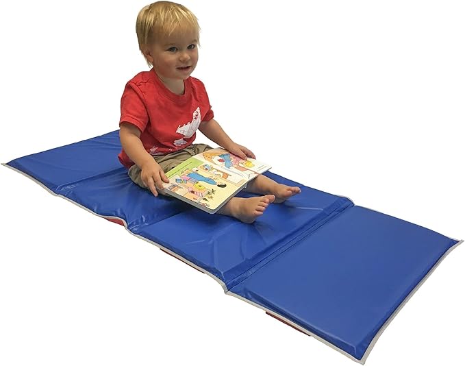KinderMat, 5/8" Thick KinderMat, 4Section Rest Mat, 45" x