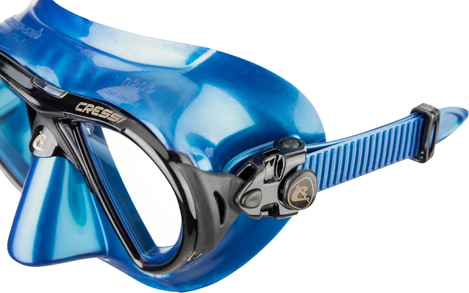 Cressi Low Volume Adult Mask for Scuba, Freediving, Spearfishing Nano Made in Italy - Image 2
