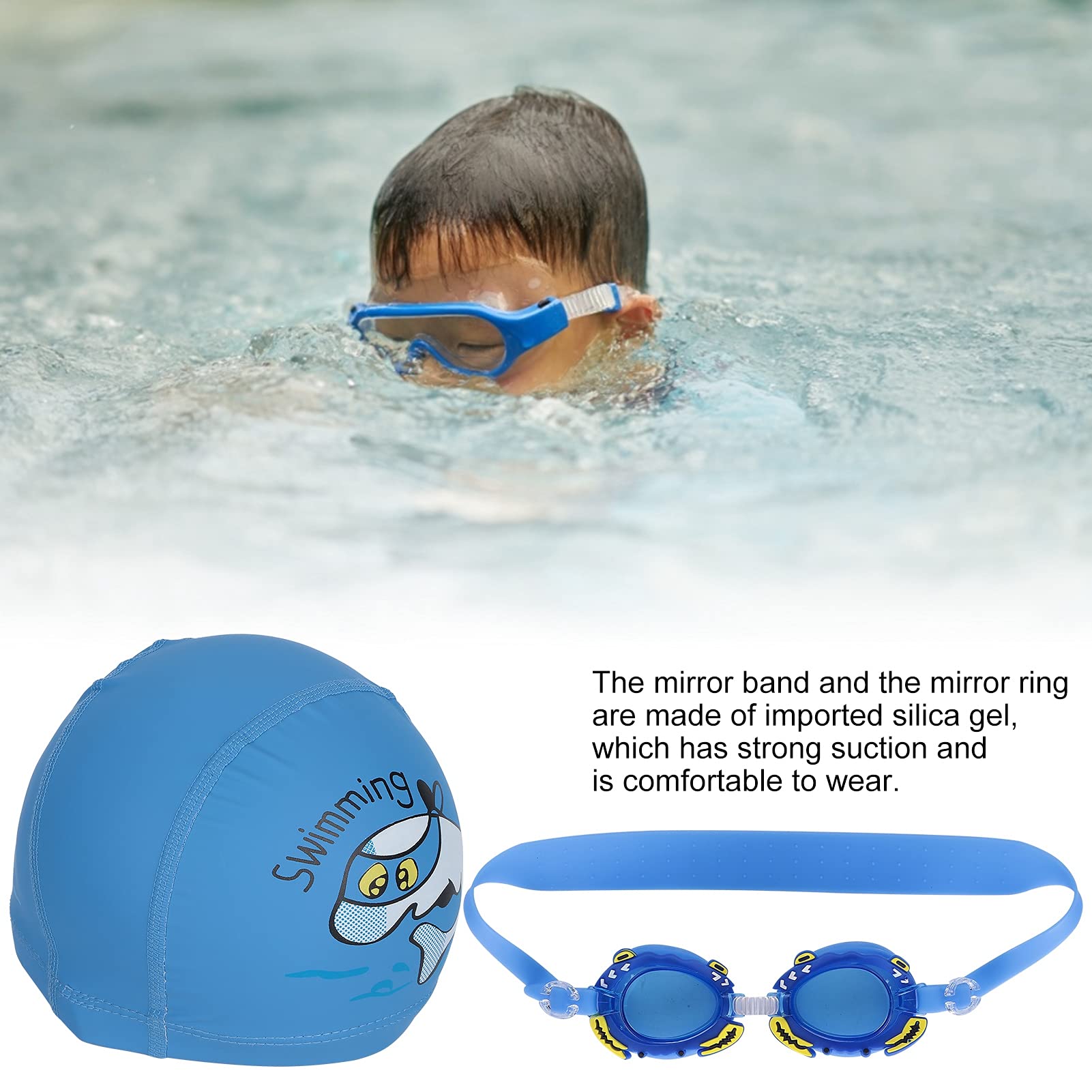 Lunettes De Natation Pour Enfant Lunettes De Piscine Antibuée Aucune Fuite Anti-Uv Longueur Avec Lunettes De Natation Pour Enfant Lunettes De Piscine Antibuée Aucune Fuite Anti-Uv Longueur Avec