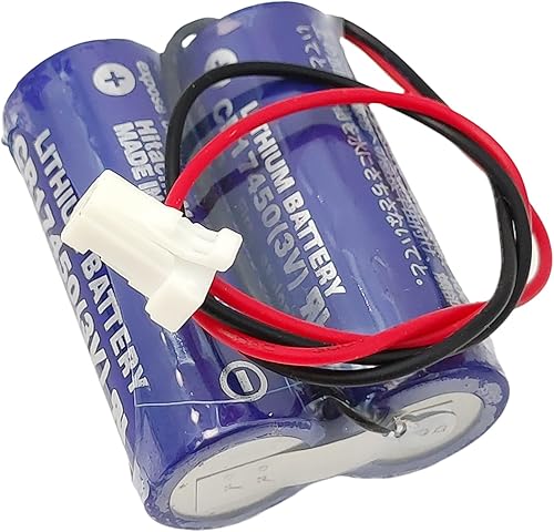 Miniatura 6 de CR17450-2WK27 / D80UB016170 3V Reemplazo PLC Batería 2* CR17450 Batería para Mazak 2CR17450 3V Batería