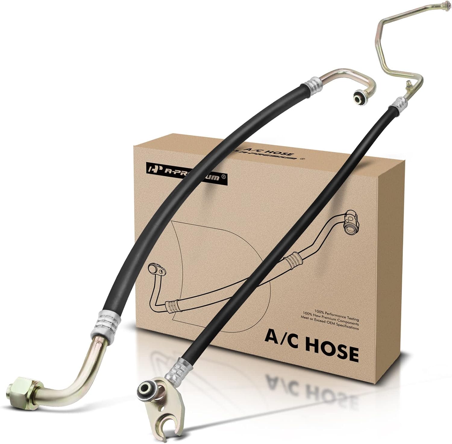 A-Premium A/C Suction and Discharge Line Hose Assembly Compatible with Freightliner Argosy 2005-2012