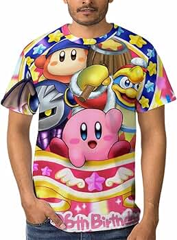 【フォローで半額】星のカービィ　Tシャツ　半袖　M USA古着　アイボリー フォローで半額】星のカービィ Tシャツ 半袖 M USA古着