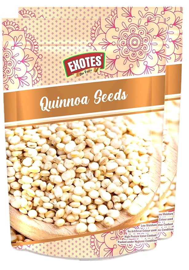 Exotes Dried Fruits Nuts And Seeds (Quinnoa Seeds, 500g (2x250g))