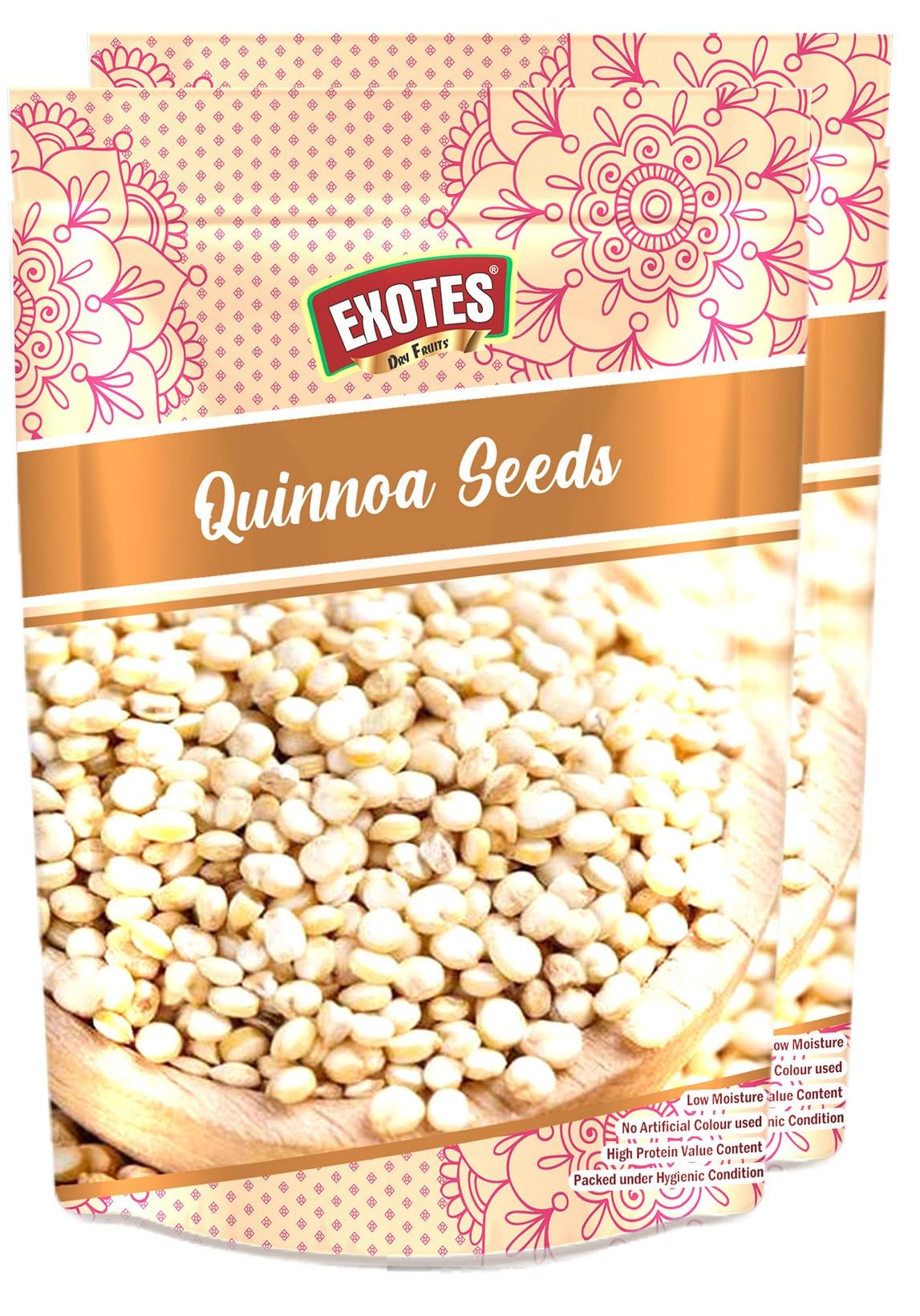 Exotes Dried Fruits Nuts And Seeds (Quinnoa Seeds, 500g (2x250g))-picture-28