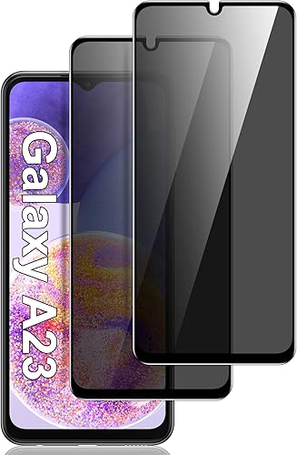 Miniatura 10 de LYWHL Paquete de 2 protectores de pantalla de privacidad para iPhone 15 / iPhone 15 Pro [como la sensibilidad táctil original], película privada