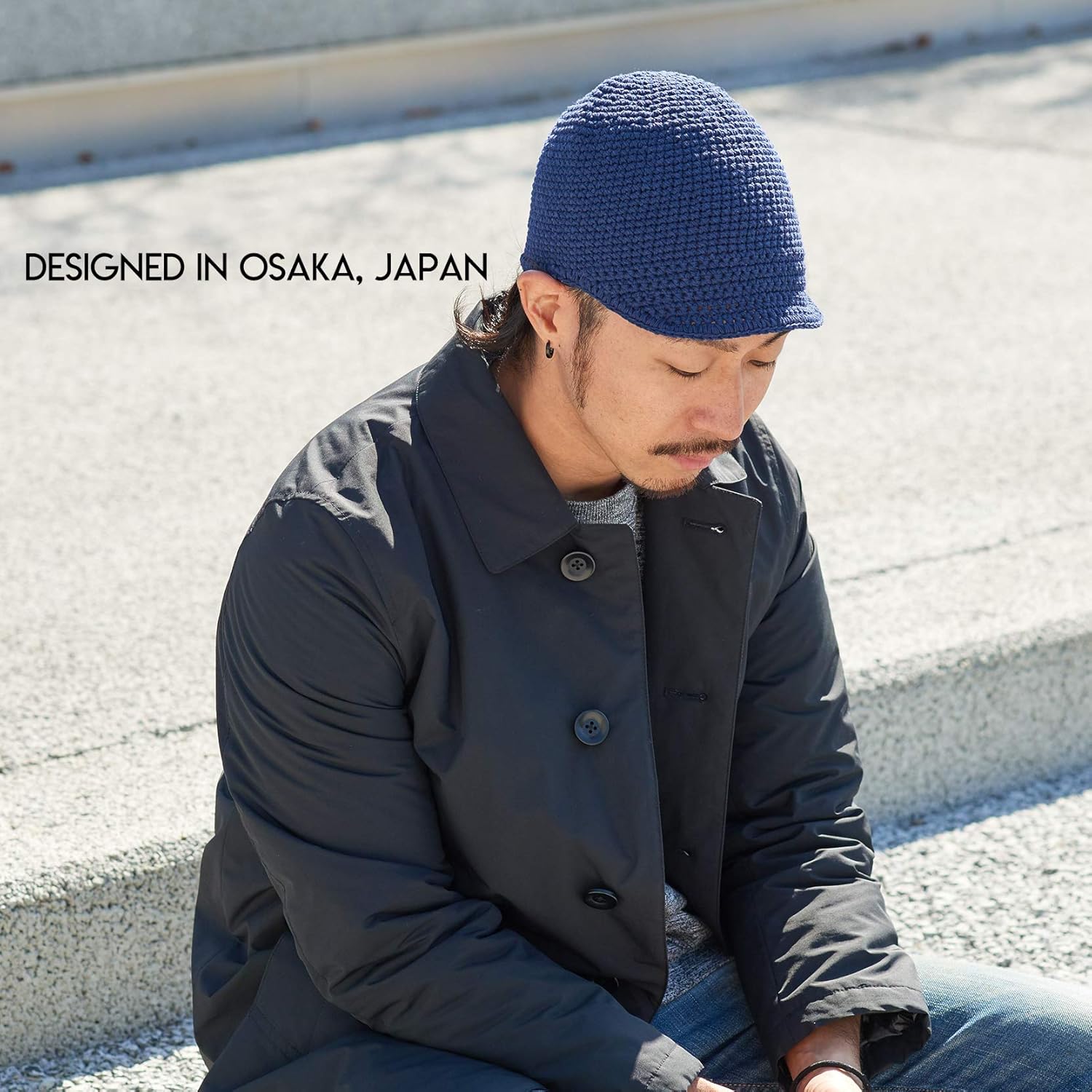 CHARM Mens Kufi Beanie Hat - Billed Skull Cap Cotton Chemo Hat Sensitive Skin - Image 6