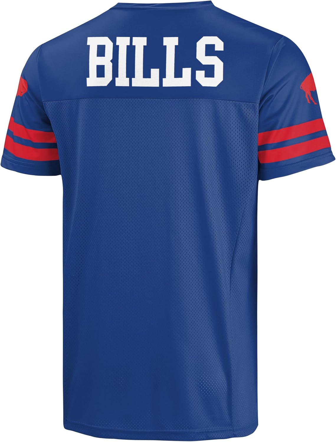 FOCO NFL Men's Officially Licensed Throwback Retro Primary Logo Game Day Football V-Neck Top - Image 3