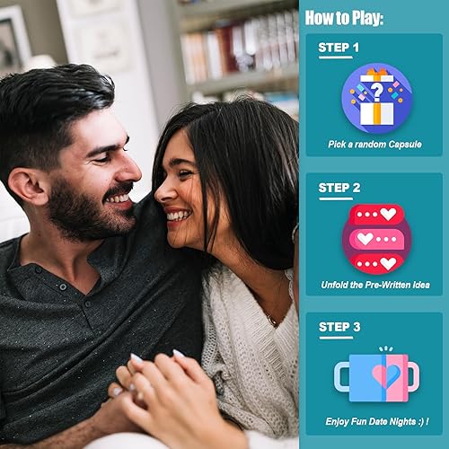 Miniatura 15 de Regalos para relaciones a larga distancia – (60 unidades) cápsulas de mensajes de amor preescritas en una botella de plástico, bonitos regalos