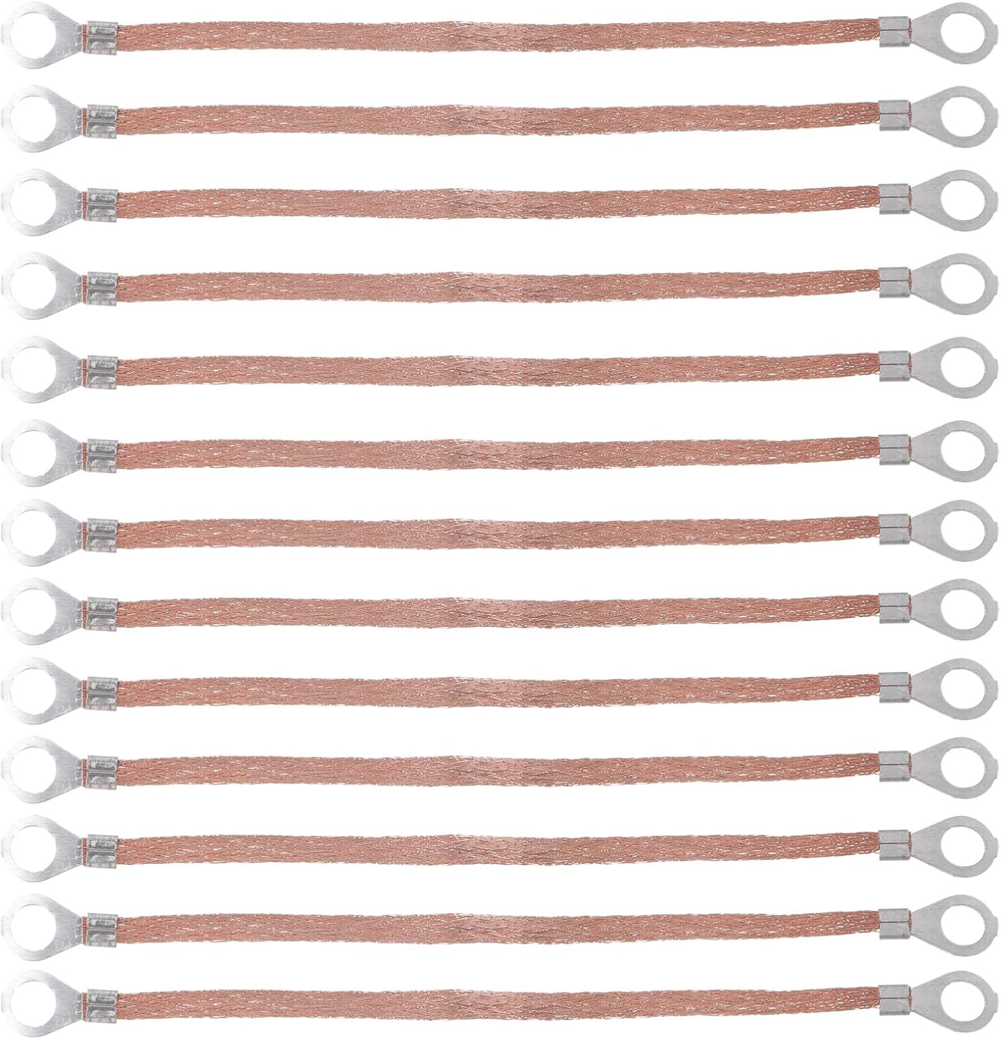 TEHAUX 100pcs Ground Straps, Automotive Ground Strap