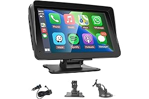 Portable Car Stereo with Wireless Apple CarPlay and Android Auto: Enhance Your Driving Experience