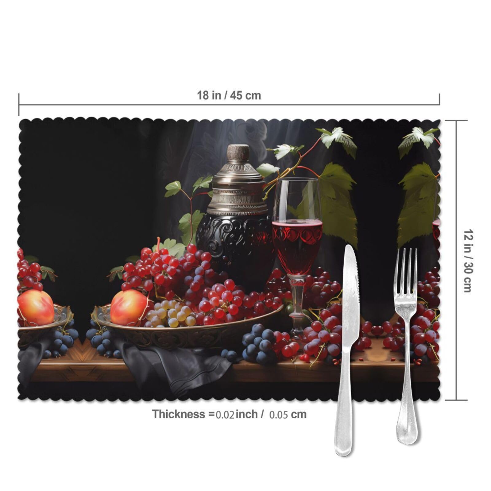6 Bienen-Tischsets Aus Baumwoll-Leinen – Waschbar, Rutschfest & Stylisch Für Küche & Party